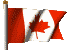 canadische flagge deko